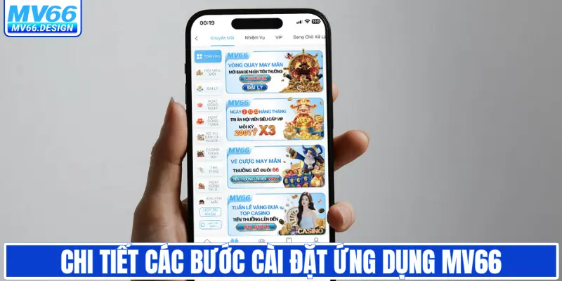 Chi tiết các bước cài đặt ứng dụng MV66